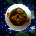 Cooksnap dari Ibu chenik untuk resep Rawon ayam labu siam non msg (menu anak autis)