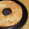 El cooksnap de María Celeste Serra cuando hizo Budín de manzanas 🍎.