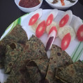 Sonika Gupta's cooksnap of when they made Methi Thepla.