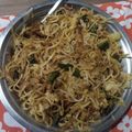 Subhasree Santra's cooksnap of when they made ভেজ নুডলস (Veg noodles recipe in Bengali).