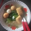 Cooksnap dari Riyani Yasminia untuk resep Sup bakso ikan