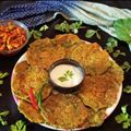 Keshma Raichura's cooksnap of when they made Iron-rich Bajri na Chamchamiya (pearl millet flour & Fenugreek leaves chilla).