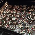 El cooksnap de _pelao_ cuando hizo Galletas de Navidad.