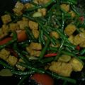 Cooksnap dari abung abubakar untuk resep Tumis kacang panjang tempe