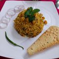 Mukti Bhargava का कुकस्नैप जब उन्होंने मटर टमाटर पुलाव विंटर स्पेशल(matar tamatar pulao winter special recipe in hindi) बनाया था।
