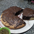El cooksnap de Florencia ayelen Serrano cuando hizo Bizcochuelo marmolado esponjoso 😊.