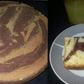 Athena Wakecu's cooksnap of when they made Zebra cake.