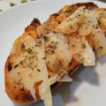 El cooksnap de Pilar González Sempere cuando hizo Tostas de salmorejo y queso viejo🍞.
