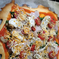 El cooksnap de LORENA MORA UCEDA cuando hizo Pizza con masa de harina de garbanzo.