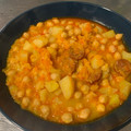 El cooksnap de carlosceju cuando hizo Garbanzos con chorizo mambo.