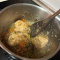 El cooksnap de Ainoa Doñas cuando hizo Pechugas de pollo en salsa de apio, zanahoria y champiñones.