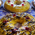 El cooksnap de Kimey Herlan cuando hizo Rosca de Reyes o pascua.