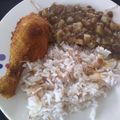 El cooksnap de María Ayala cuando hizo Pollo apanado.