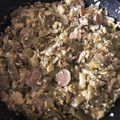El cooksnap de Cocinando con Rosalía cuando hizo Revuelto de judías verdes y calabacín🌿.