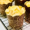 Cooksnap dari Juliana Tendeas untuk resep Bolu Hongkong Keju Almond harum lembutt