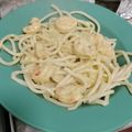 Beáta Spacér Cooksnap-ja, amikor elkészítette a(z) Tejszínes garnéla receptet.