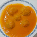 El cooksnap de Ari Rodriguez cuando hizo Albóndigas en salsa de zanahoria.