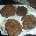 El cooksnap de Karina Becerra cuando hizo Milanesas de carne picada con cebolla, ajo y panceta.
