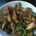 Cooksnap dari Ira Maya untuk resep Cumi Asin Masak Cabe Hijau