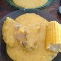 El cooksnap de Emilia Sosa cuando hizo Humita al plato.