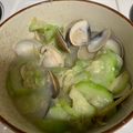 玟琦 郭 的 蛤蜊絲瓜～ cooksnap