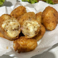 El cooksnap de Estrella 33 cuando hizo Croquetas de jamón serrano y huevo cocido.