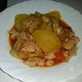 El cooksnap de Monica Aira Fernandez cuando hizo Patatas con setas y carne picada!😋🍴.