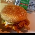 Asma Waheed's cooksnap of when they made Crispy chicken Zinger burger.