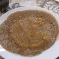 El cooksnap de encarni cuando hizo Tortitas de avena, plátano y leche de almendras.