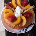 El cooksnap de carmen Araoz cuando hizo Chocoflan o pastel imposible🌹.