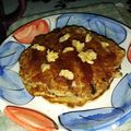 El cooksnap de Flor Nori cuando hizo Panqueques de banana y avena.