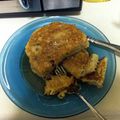 Jazmin Williams's cooksnap of when they made oatmeal pancakes.