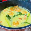 Cooksnap Mahadiah semasa beliau membuat Udang Masak Lemak Cili Api.
