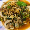 รูป Cooksnap ของ Sara Naris เมื่อเขาทำ ยำหอยนางรม