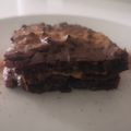 El cooksnap de Elisabeth Hidalgo cuando hizo Brownie de aguacate.