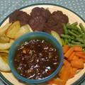 Cooksnap dari Dyank Aflahah untuk resep Steak Daging Ramah Anak