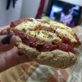 El cooksnap de Brenda Antonella 👩‍🍳 cuando hizo Pizza con harina integral ❤️.