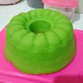 Cooksnap dari Septi Laras untuk resep Bolu pandan kukus takaran sendok