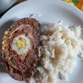 El cooksnap de José Luis Allassia cuando hizo Arrollado de carne fácil.
