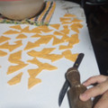 El cooksnap de Luján Acevedo cuando hizo Doritos caseros súper fáciles.