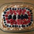 El cooksnap de Monika Aparicio cuando hizo Tarta de Frutas de Verano.