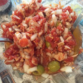 El cooksnap de Marieta cuando hizo Ensalada murciana.