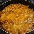 Candace Cisman's cooksnap of when they made Cheeseburger Penne Pasta.