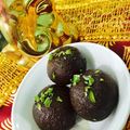 Abhipsha Sahoo's cooksnap of when they made Dry Fruit Stuffed Gulab Jamun.