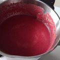 El cooksnap de Vero Retamero García cuando hizo Gazpacho de remolacha.