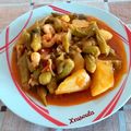 Cooksnap από 𝒳𝓇𝓊𝓈𝑜𝓊𝓁𝒶 𝒦𝑜𝓃𝓉𝑜𝓅𝑜𝓊𝓁𝑜𝓊 στη συνταγή Μπάμιες με γαρίδες