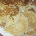 El cooksnap de Vivian Vargas cuando hizo Hotcakes de manzana.