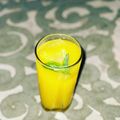 Fareedah Hussain's cooksnap of when they made Mango and pineapple lemonade.