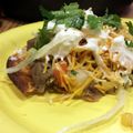 corrinemc26's cooksnap of when they made chicken tostada.
