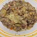 El cooksnap de @tesa.cuina cuando hizo Ropa vieja de cocido.